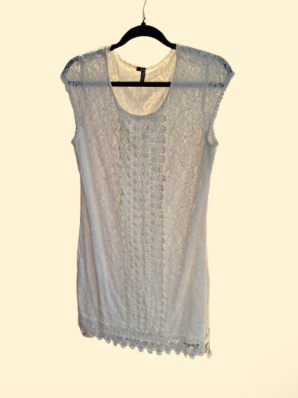 Sleeveless Lace Summer Dress